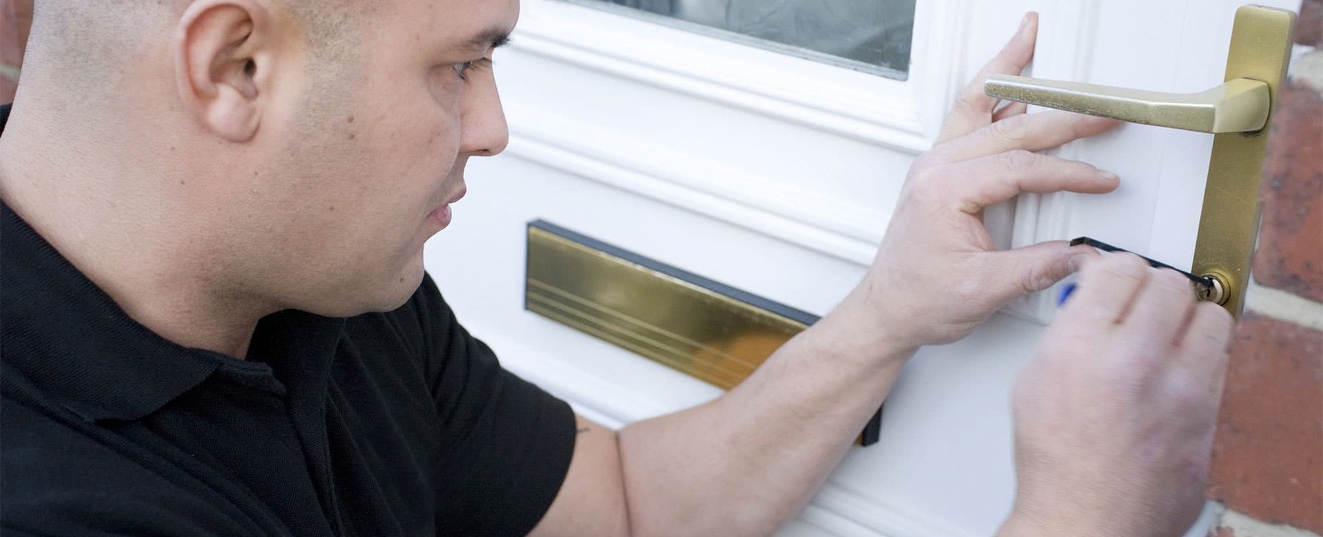 home entry door opened by locksmith
