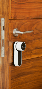 Mul-T Lock on a door